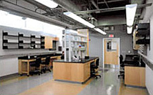 Lab inside the Charles E. Schmidt Biomedical Science Center