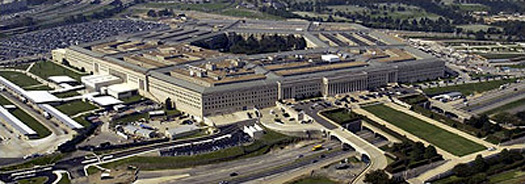 Aerial photo of Pentagon