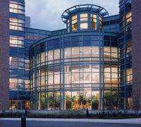 Exterior view of New Medical Campus, Bronson Methodist Hospital, Boston, Massachusetts