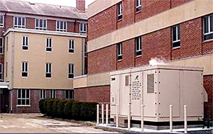 Photo of a fuel cell power plant installation South County Hospital, Wakefield, RI