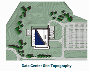 Emerson Data Center site topography