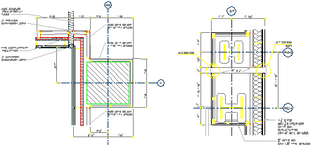 Plan Details at Expansion Joint tracking through different materials