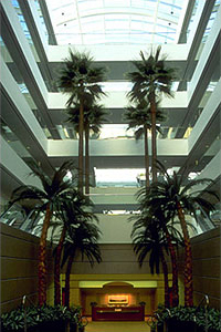 Example of a multiple lateral atrium design at the EDS Corporate Headquarters-Plano, TX