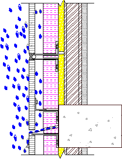 Cavity wall diagram