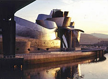 Photo of the Guggenheim Museum, Bilbao, Spain
