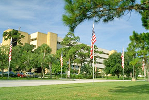 Exterior of the VA Medical Center, Bay Pines, FL