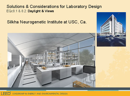 EQ credit 8.1 and 8.2: Silkha Neurogenetic Institute of USC, Ca.