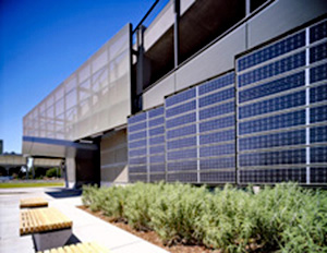 Exterior photo of Fairfield Multi-Modal Transportation Facility