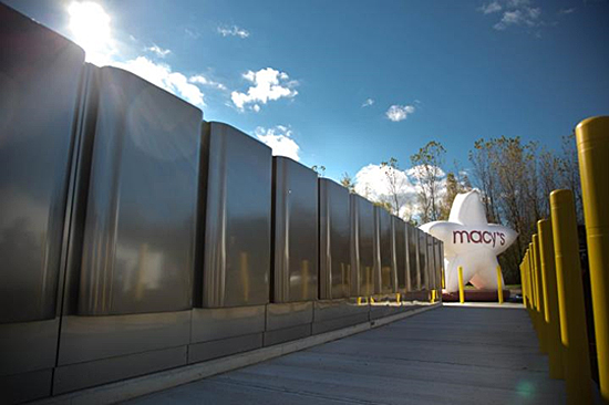 electricity generation system at Macy's online fulfillment center, Cheshire, Connecticut