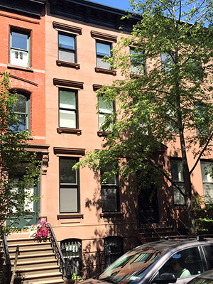 Landmarked 1901 brownstone located on Garden Place in Brooklyn Heights