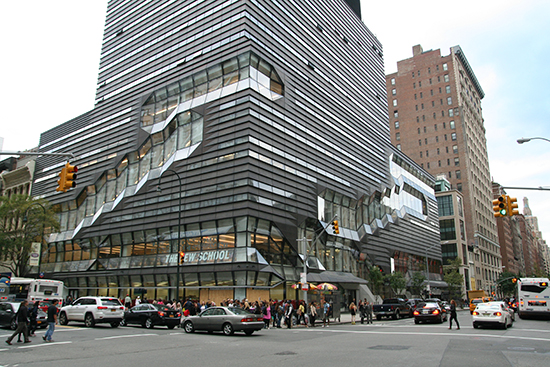 The New School, New York City, Example of Active Design
