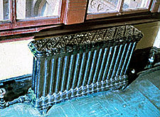 Photo of historic radiator