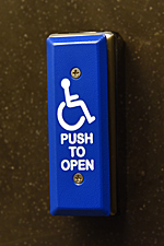 push button door opener